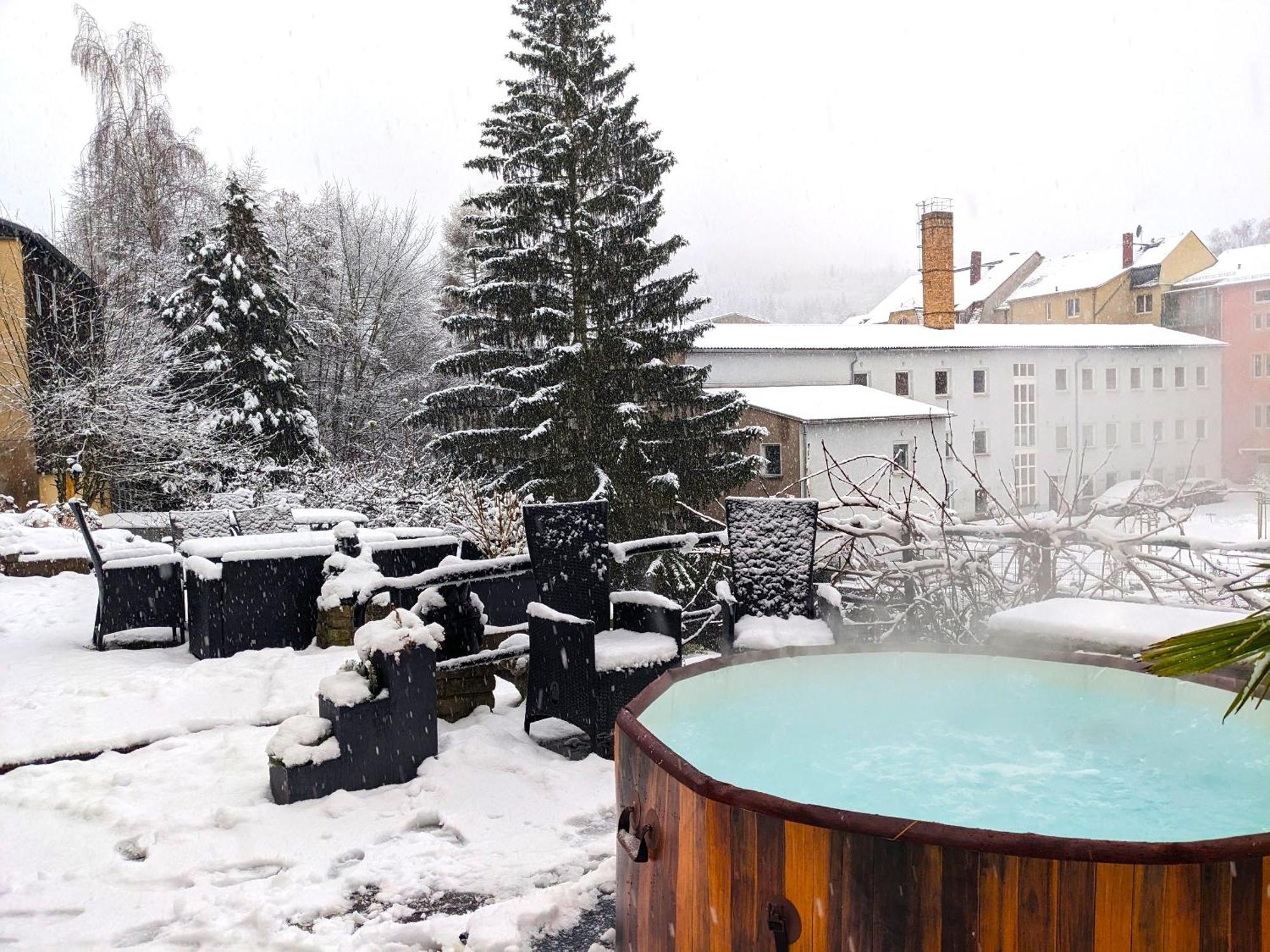 Hw1 - Urlaubsmagie - Sauna&Whirlpool Zum Entspannen Sebnitz Esterno foto