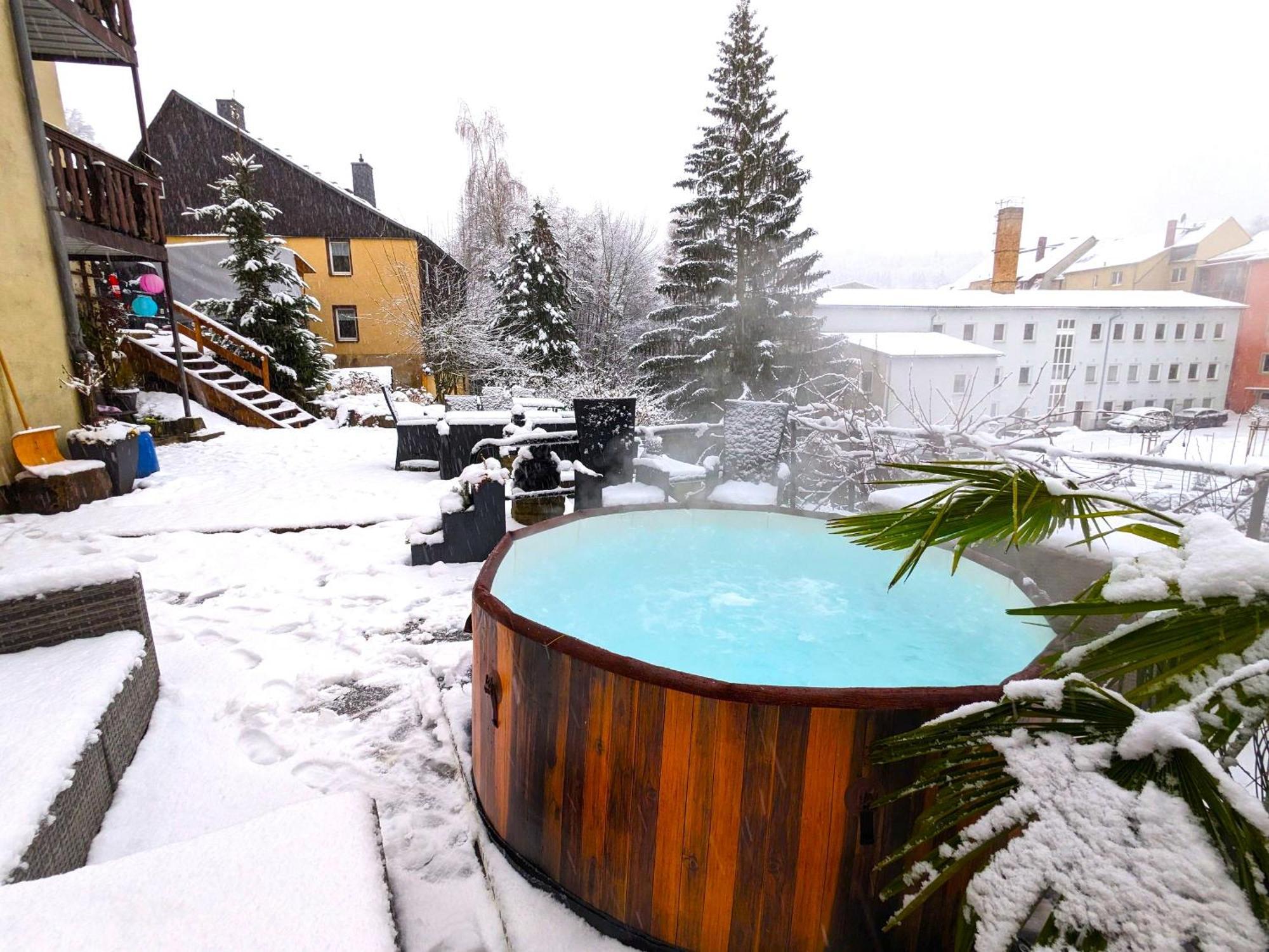 Hw1 - Urlaubsmagie - Sauna&Whirlpool Zum Entspannen Sebnitz Esterno foto